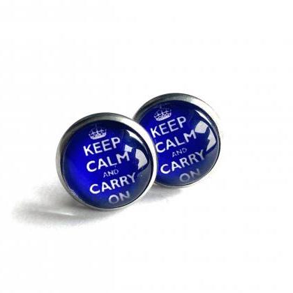 Surgical Steel 'keep Calm And Carry..