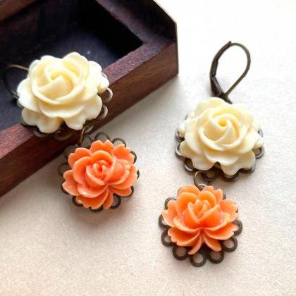 Gorgeous Flower Earrings, Selma Dreams