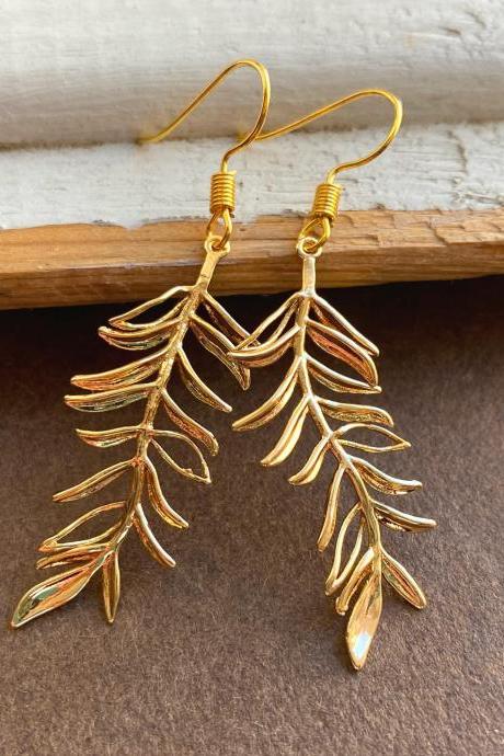 Rosemary Leaf Earrings main image 0